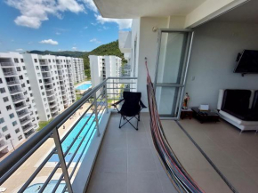 Apartamento Aqualina Orange Decimo Piso 2 Habitaciones Vista a Piscina y Ciudad